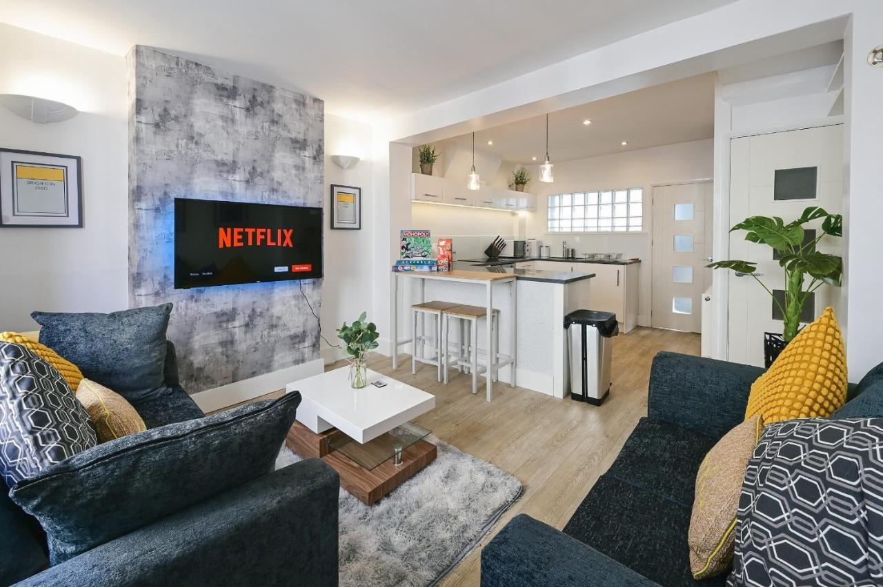 The Monopoly Breeze House - Your Dream Getaway With Wet Room In The Heart Of Hove Exterior foto